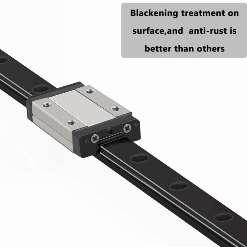 1 peça preto mgn7 mgn9 mgn12 m - Linear Rail Mgn12H Set avaliação e preço