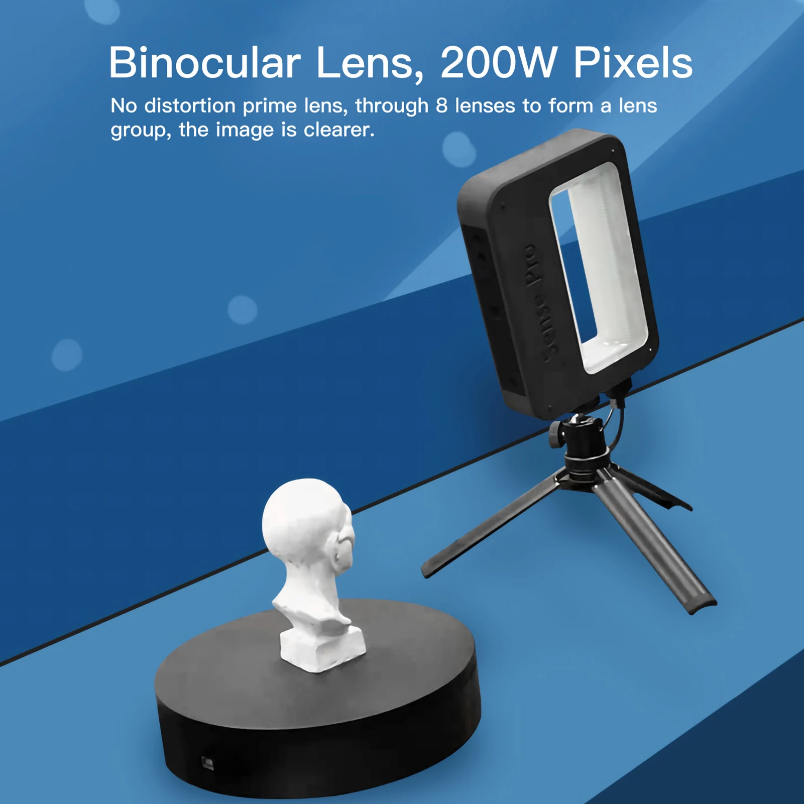Scanner 3D Portátil de Alta Pr - Handheld 3D Scanner High Precision avaliação e preço